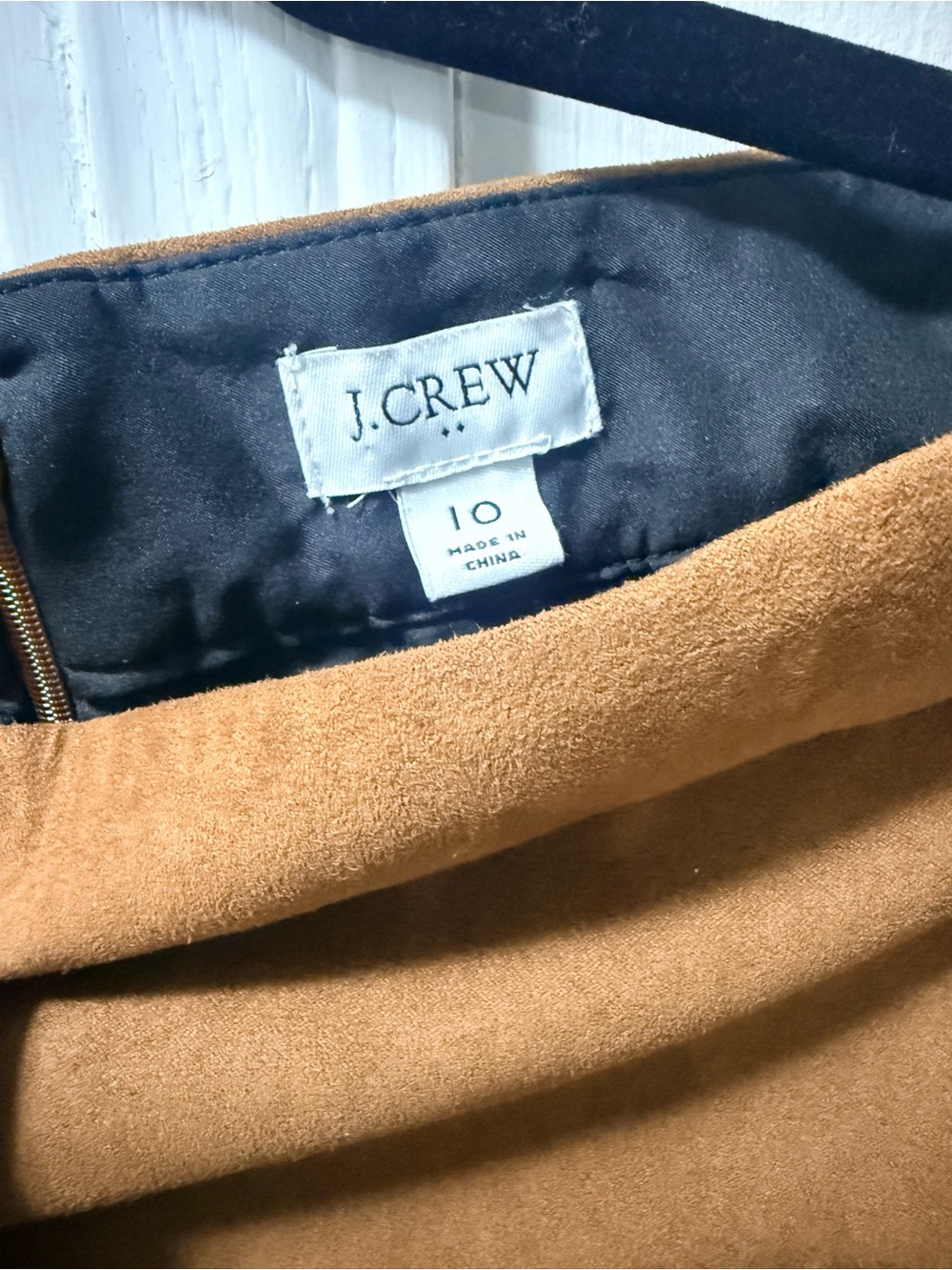 J. Crew Faux-Suede Mini Skirt - Picture 7 of 7